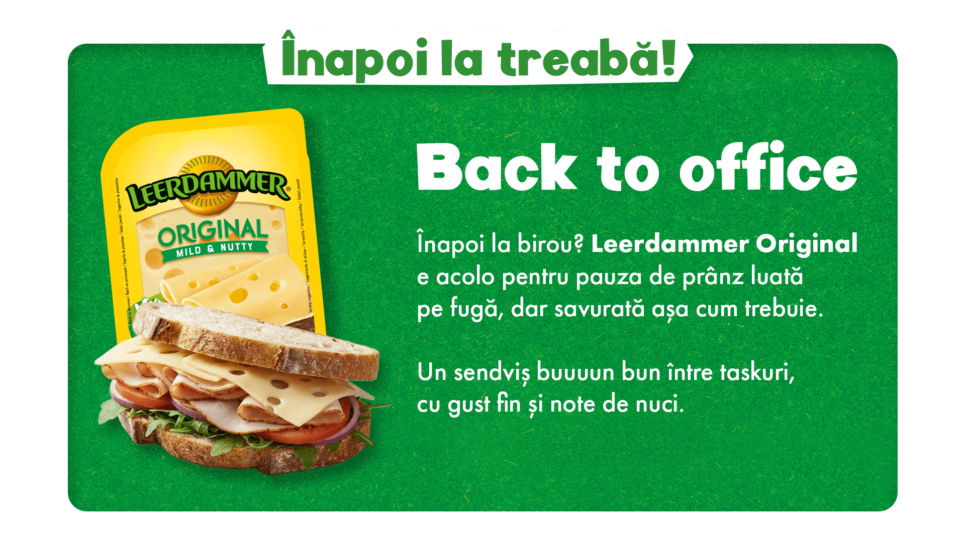 Leerdammer Original — Back to office